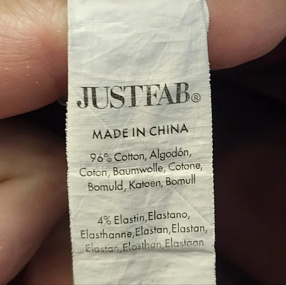 🇺🇸Just Fab Rust Color Jeans - Picture 3 of 7